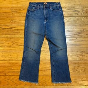 MOTHER The Hustler Fray Denim Jeans women’s 29
